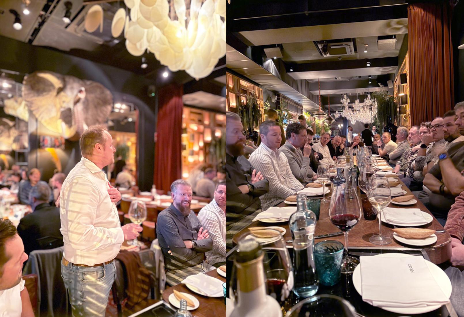 Exclusive dinner with Shure during ISE 2026