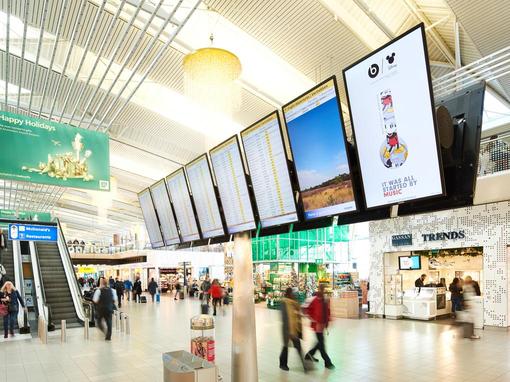 Schiphol and BIS|Econocom to introduce display-as-a-service