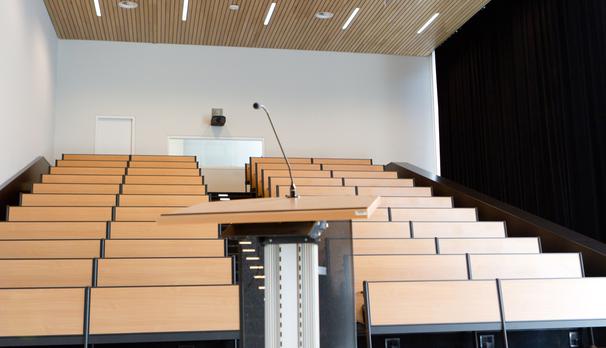 Auditorium and lecture theatre